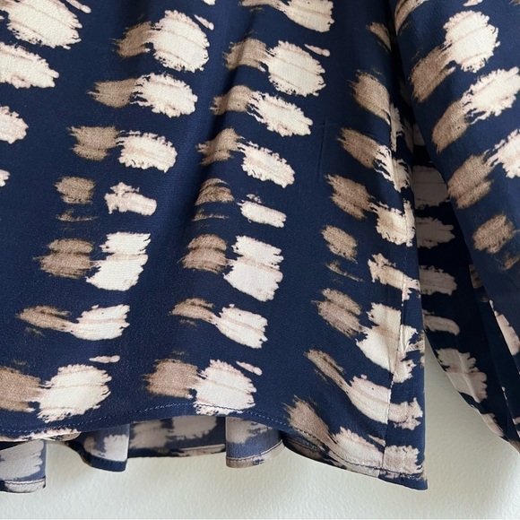 Apiece Apart Galleta Top in Navy Shibori - Picture 10 of 16